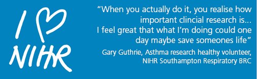 NIHRresearch's tweet photo. #NIHR is 10 this year. Help us celebrate by sharing stories &amp; photos of your involvement in research #NIHRat10 https://t.co/1DV6K7nxRz