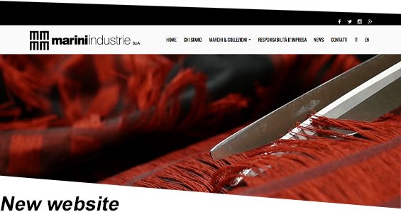 New website is finally on-line marini-industrie.it/en