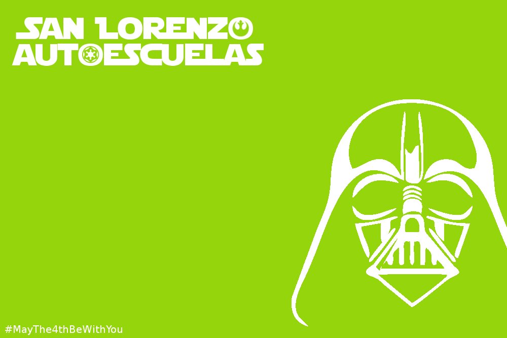 auto_Sanlorenzo's tweet photo. ¡Que la fuerza os acompañe, futuros conductores!
#MayThe4thBeWithYou https://t.co/h6lwvaYIjG