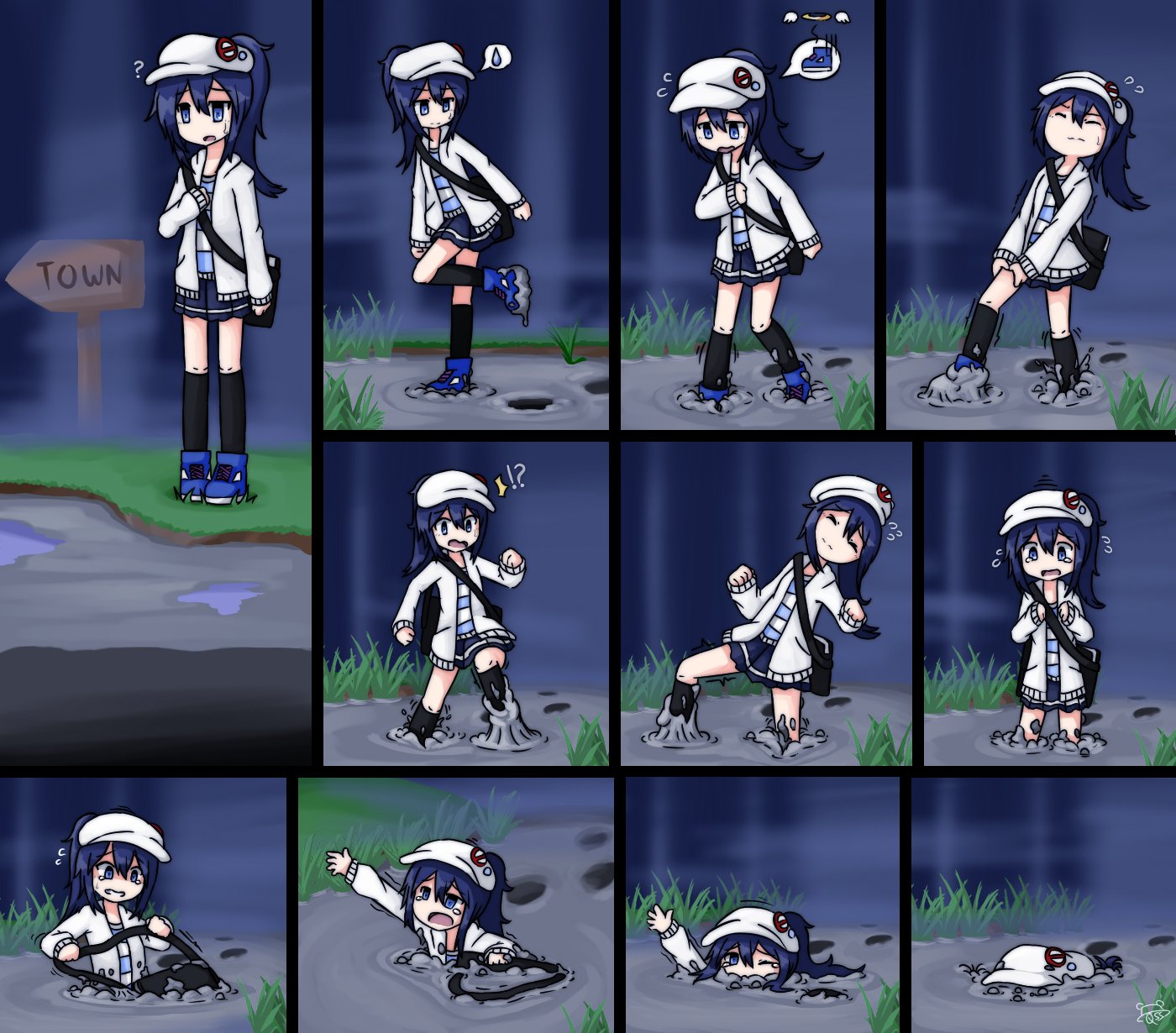 Qssuwako 底なし沼でルーちゃん Qssuwako 底なし沼でルーちゃん