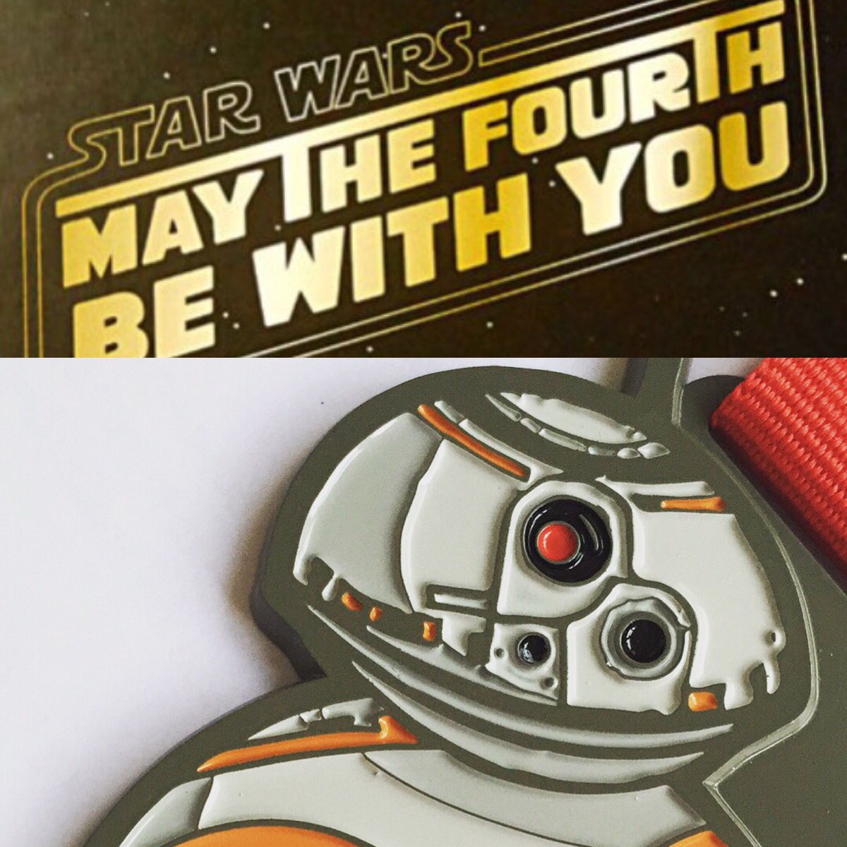 interunner's tweet image. #MayThe4thBeWithYou still spaces for out BB-8k virtual race sign up at interunner.com @ukrunchat