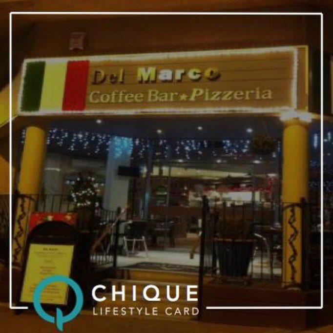 TeamChiQue's tweet photo. Receive 10% off your bill @ Bournemouth's fantastic Del Marco's with the ChiQue Card! #offer #promo #bournemouth https://t.co/725Pe9Cgz3