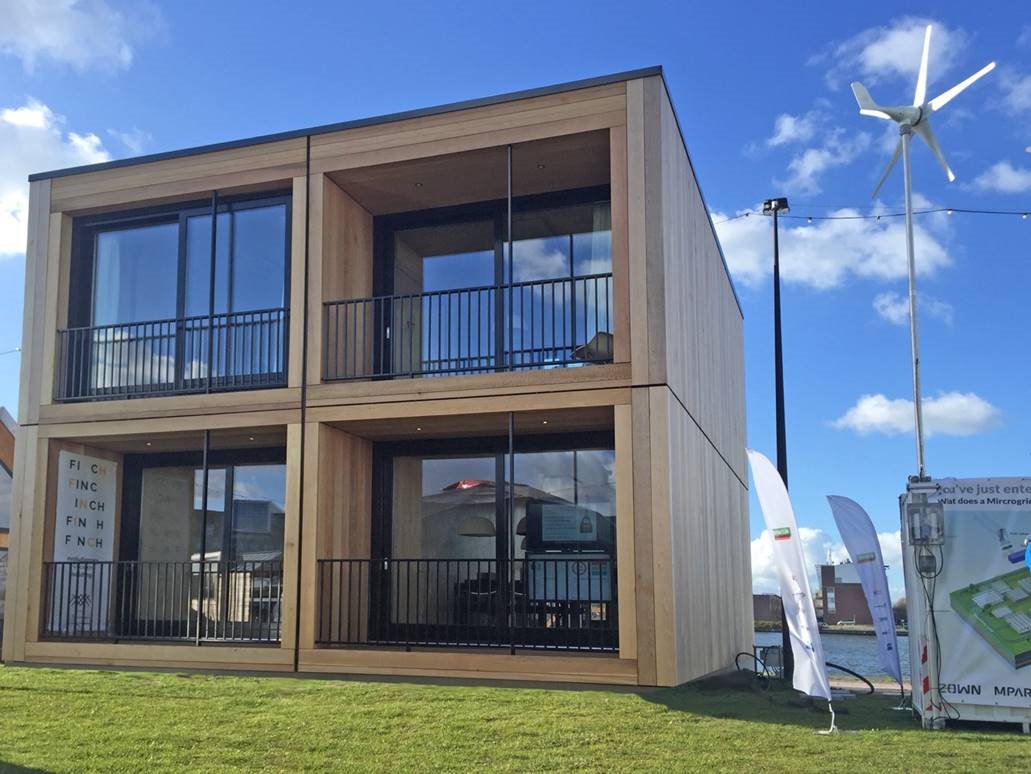 VolkerWessels onderneming #degrootvrmshp produceert nieuw bouwsysteem Finch Buildings ow.ly/4npbvp