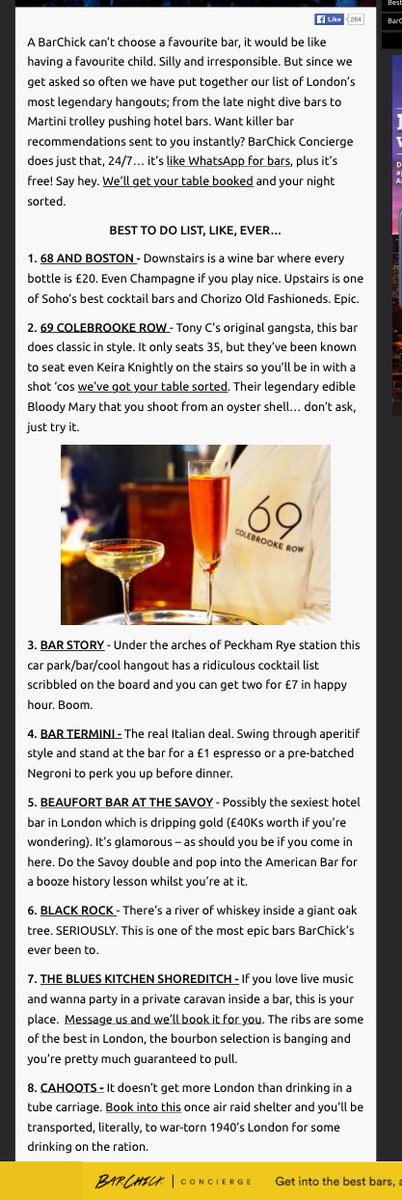 simonjallison's tweet photo. Thank you @HotBarChick for picking @CahootsLondon as one of the bars all Londoners must visit! #BarChick #london https://t.co/LF4atPPcku
