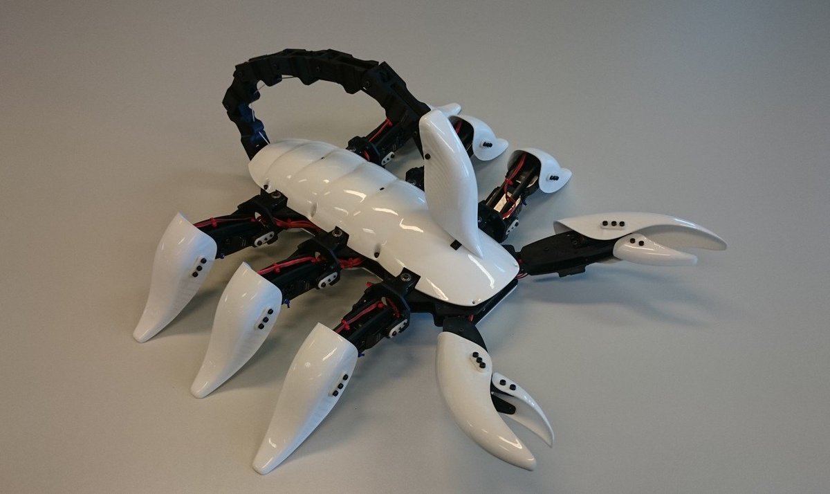 All3DP's tweet image. #ICYMI This 3D Printed Robot Scorpion WILL Stab You all3dp.com/3d-printed-rob… ^by