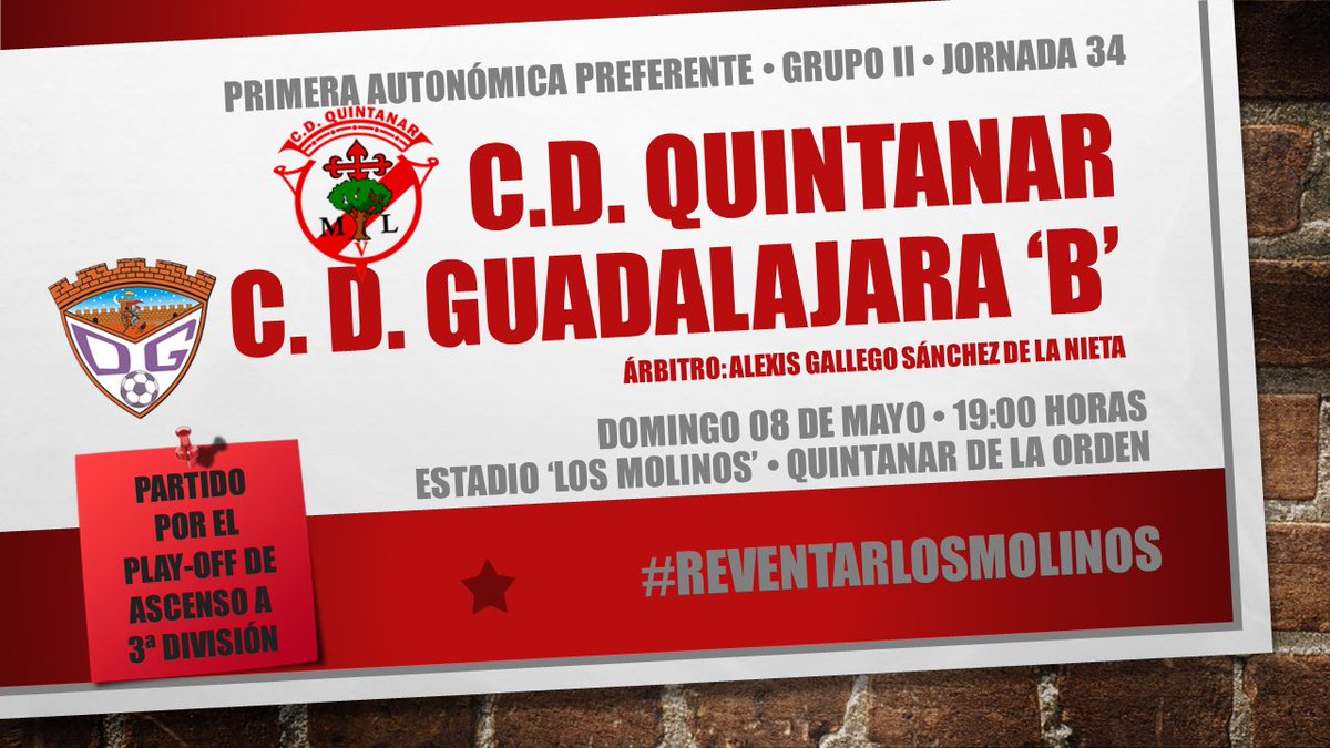 CDQuintanar1's tweet photo. (2/3)
@lmcnava
#Luisma
@19DieguitoV
@86_minos
@Ruben__Romera
@jesusarias90 
#Jaime
@luisLHV5
¿Preparados? https://t.co/MaFBMputzs