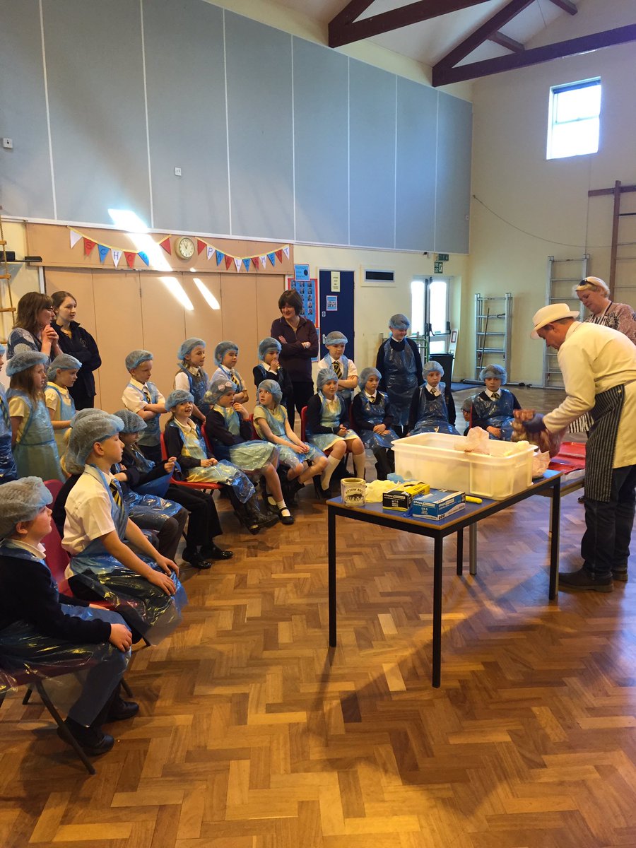 Classes 5, 6 and 7 learning all about the ins and outs of the digestive system. Thank you mr kittow