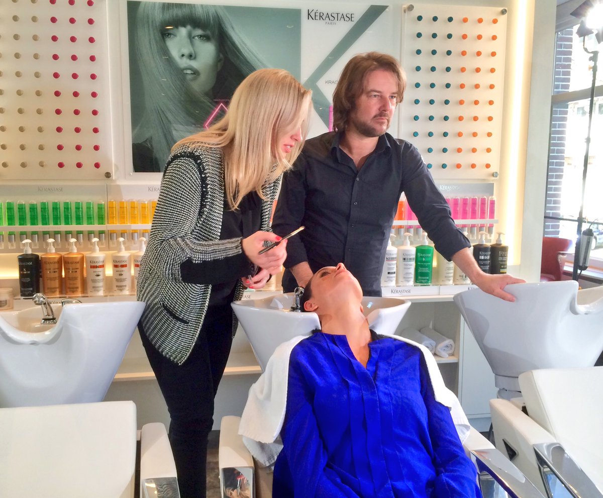 ChantellePitt_'s tweet photo. #lifeofamakeupartist being filmed on #set today with awesome @ModellistID @CelinePrins1 #Kerastase  #mua #shoot https://t.co/q5HRRlZxMM