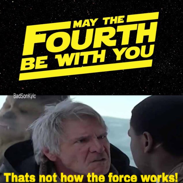 Happy star wars day guys