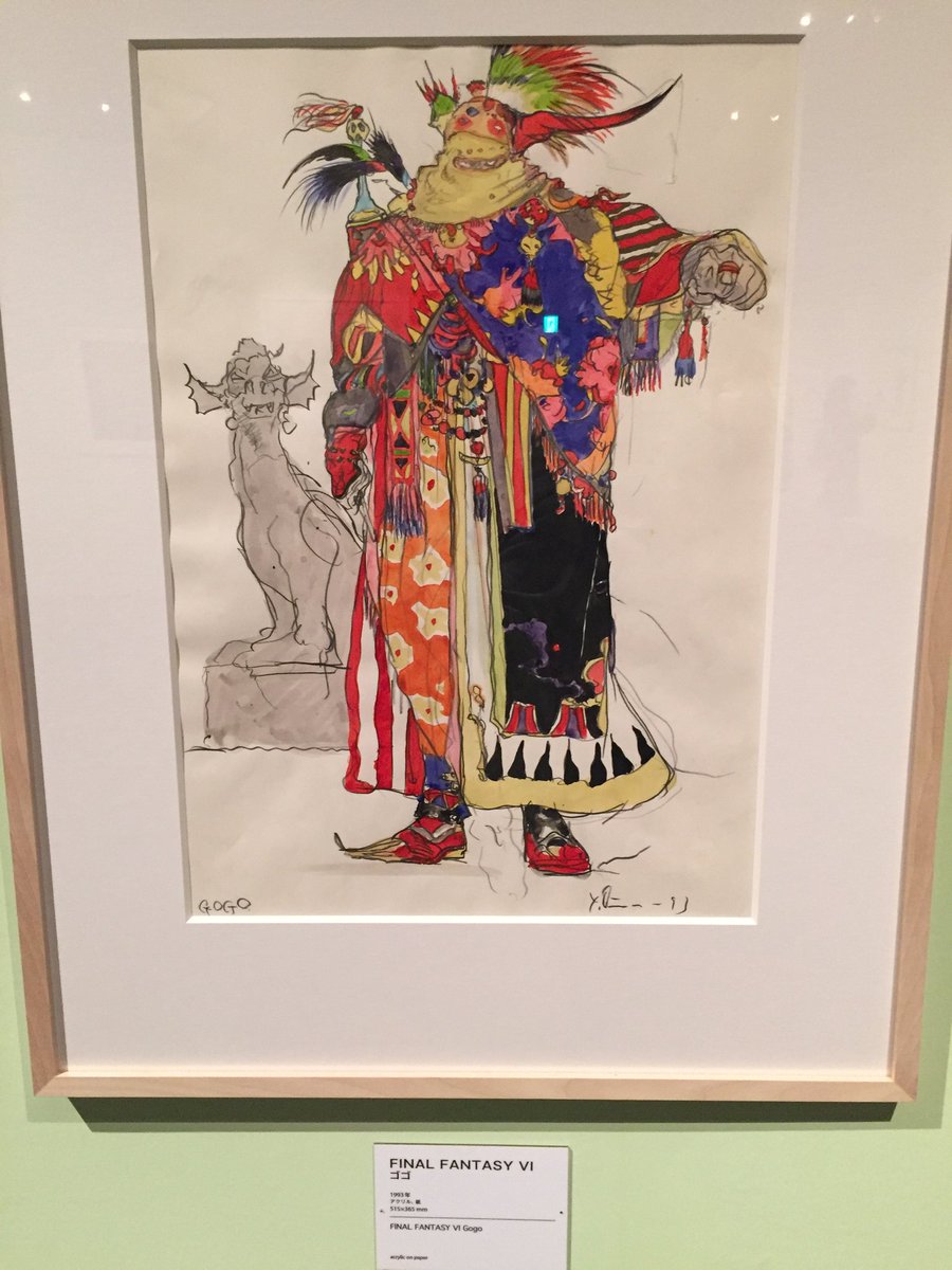 個人的にはFFシリーズの絵を描いてる人として認識してるってことで