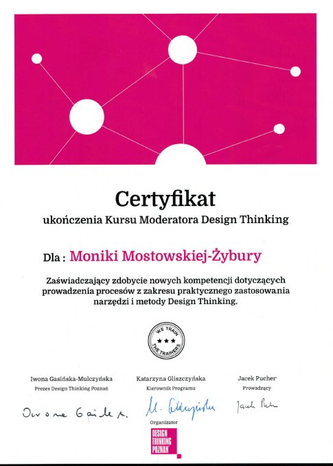 BeelineResearch's tweet photo. Monika Mostowska-Żybura została moderatorem Design Thinking - a już niedługo nasz tekst jak łączyć badania z DT https://t.co/p1j5rFuapK