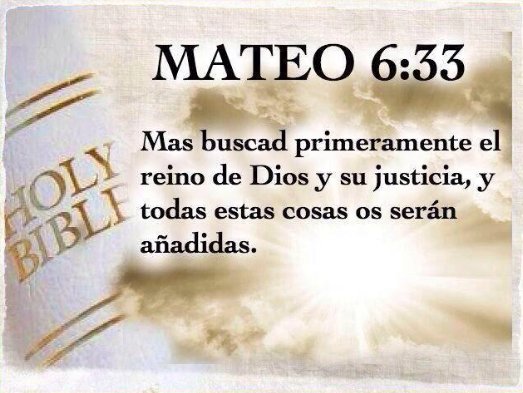 Defensa Adventista En Twitter Mas Buscad Primeramente El Reino De Dios Y Su Justicia Y Todas Estas Cosas Os Seran Anadidas Mateo 6 33