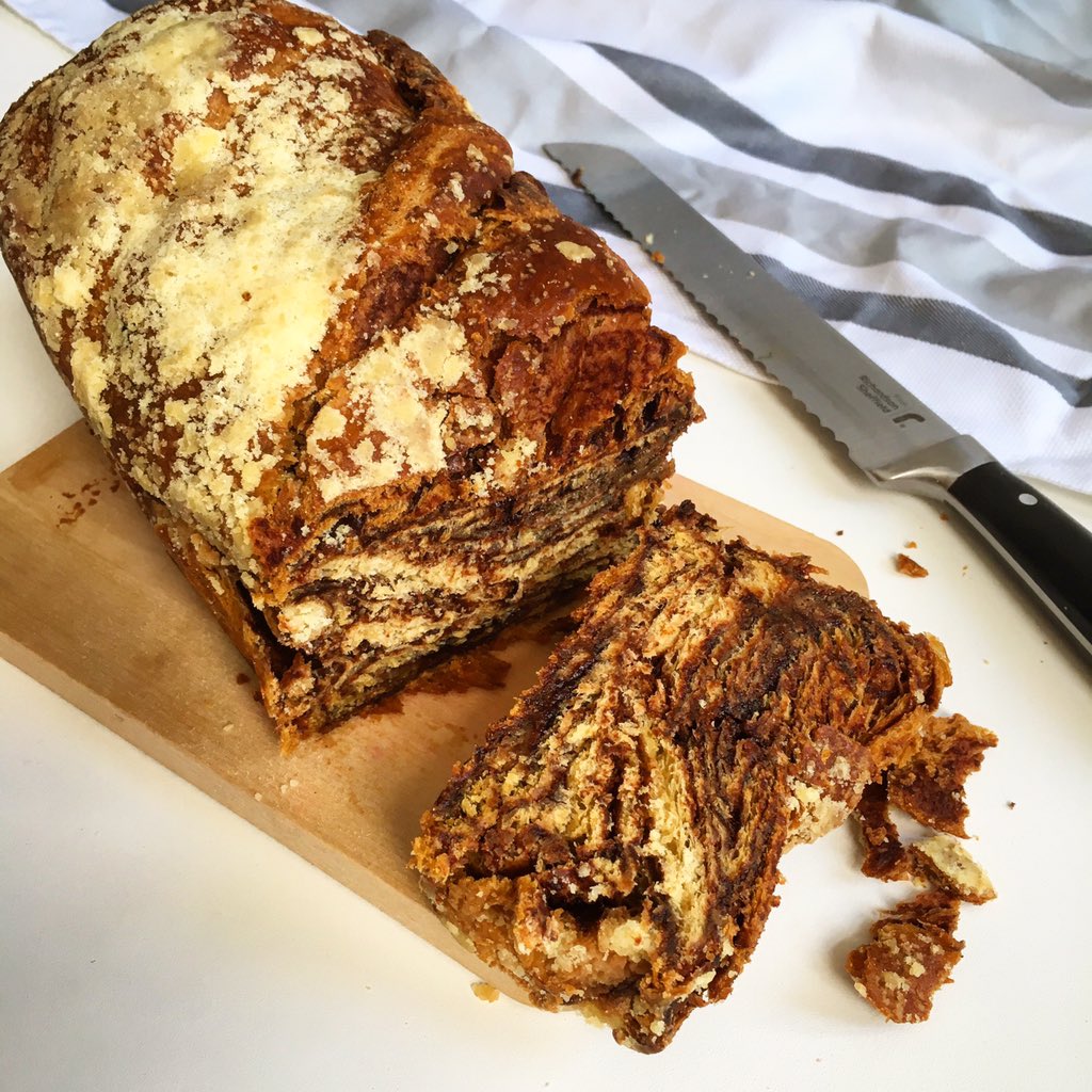 FelicitySpector's tweet photo. Break bread after Passover with a babka! My piece for @JewishChron https://t.co/aeFCuKdF1r https://t.co/jnAsOWBghK