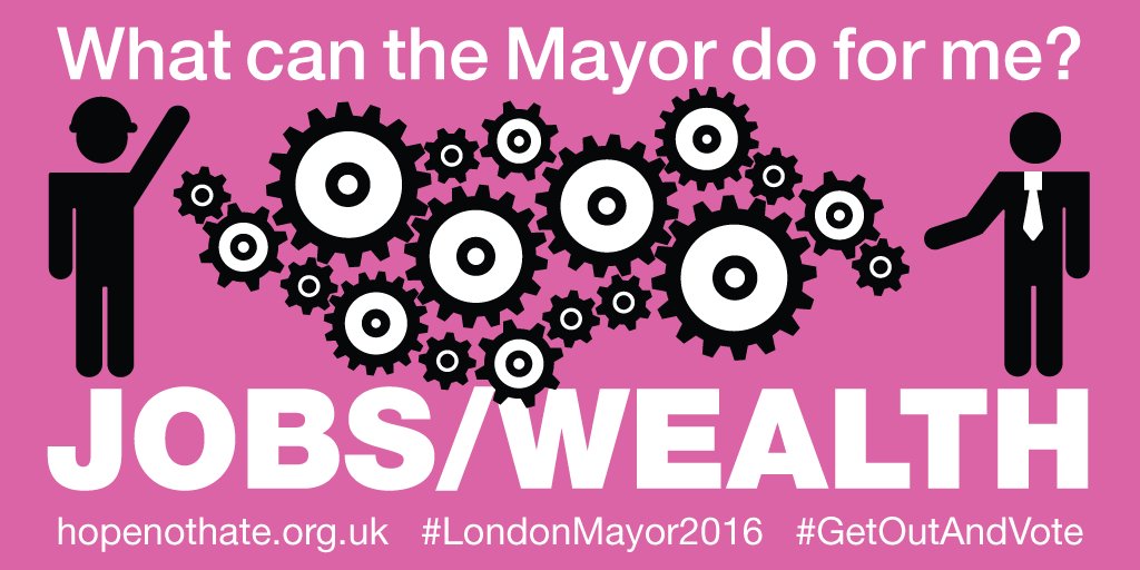 The Mayor affects everything from transport to music venues – #GetOutAndVote! Polls close 10pm #LondonMayor2016