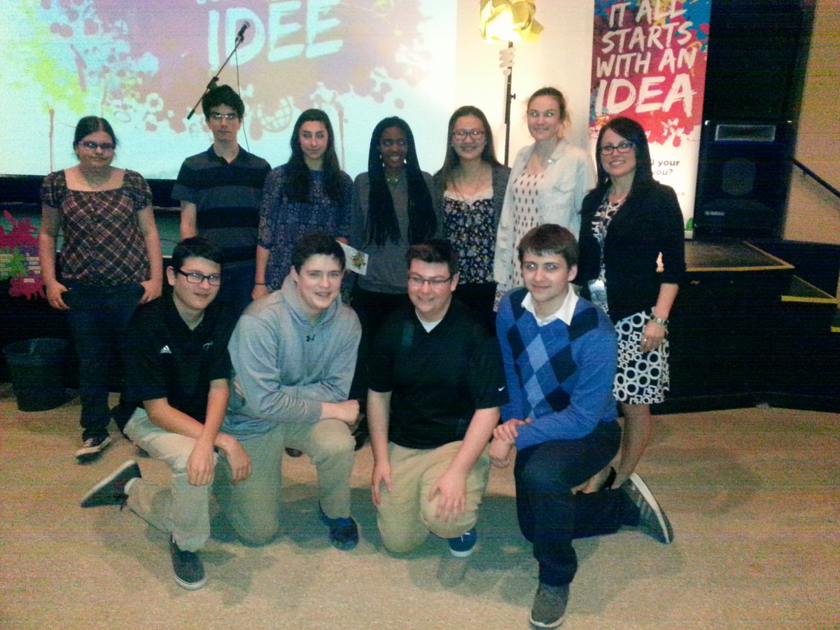 MartinePaquetED's tweet photo. No matter who wins, my students did a great job! @YEC_DEJ @vizwik_com @AnglophoneEast @NBEducation Pitch competition https://t.co/Q7clNDs3xD