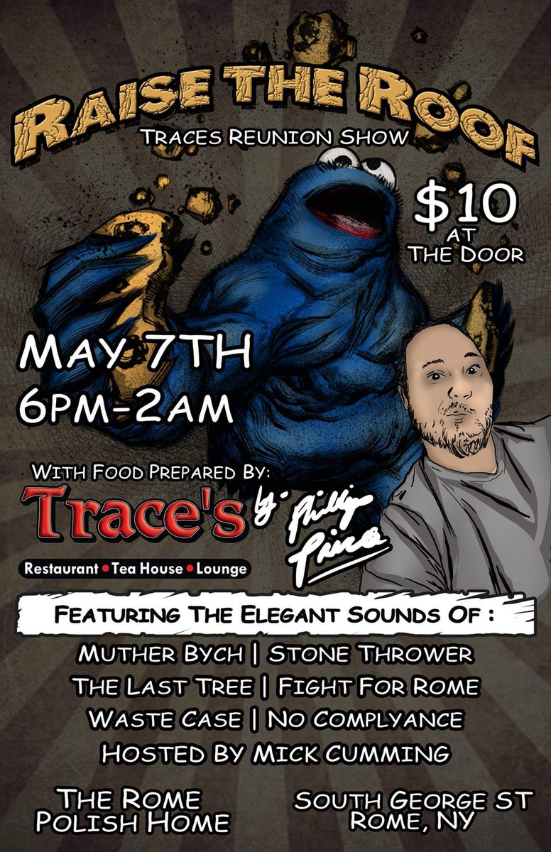 StoneThrower_'s tweet photo. THIS SATURDAY: Rome New York. $10. Be there. https://t.co/cjTJbFavs7