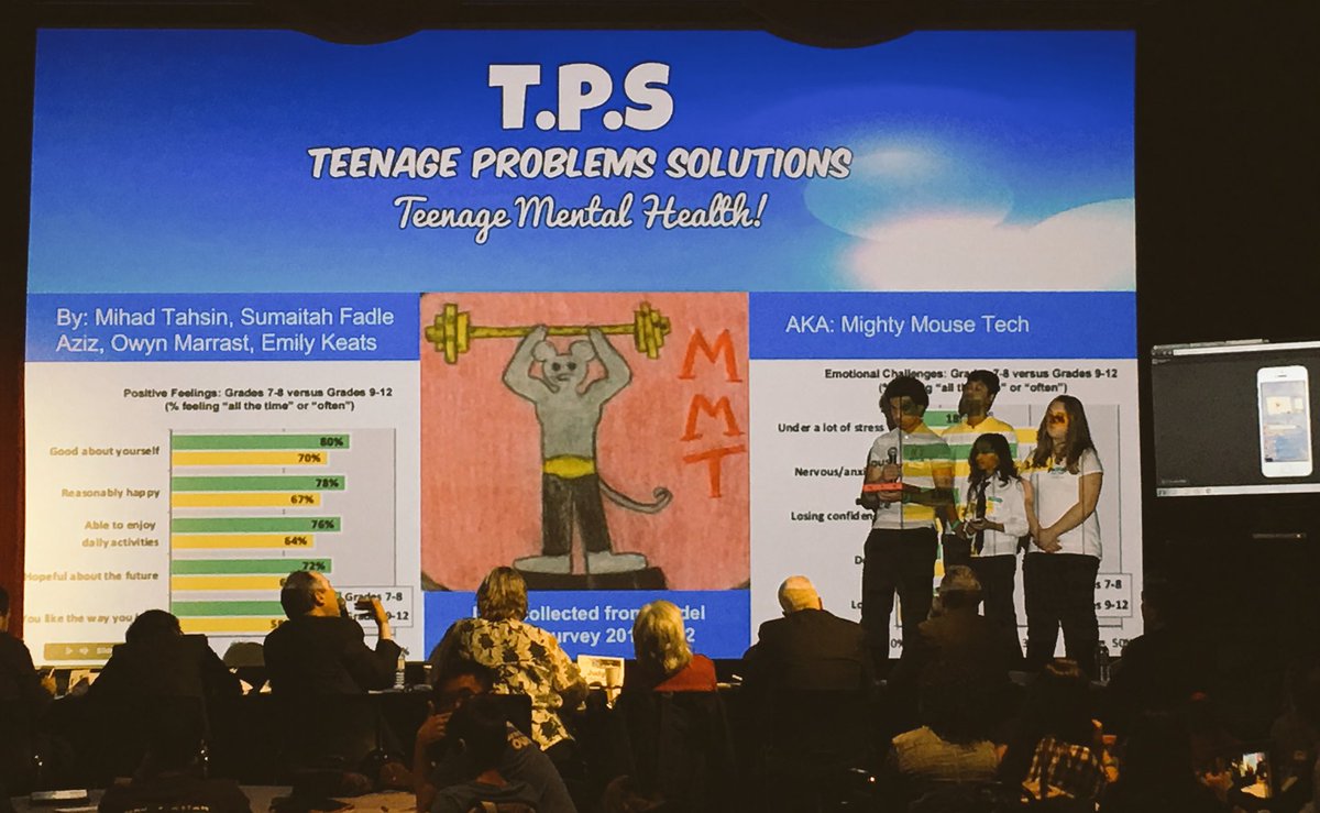 ABTsakmakas's tweet image. #MSICEdAppHack Robert Service -TPS app to help students!#MentalHealthWeek #MentalHealthAwarenessM @tdsb