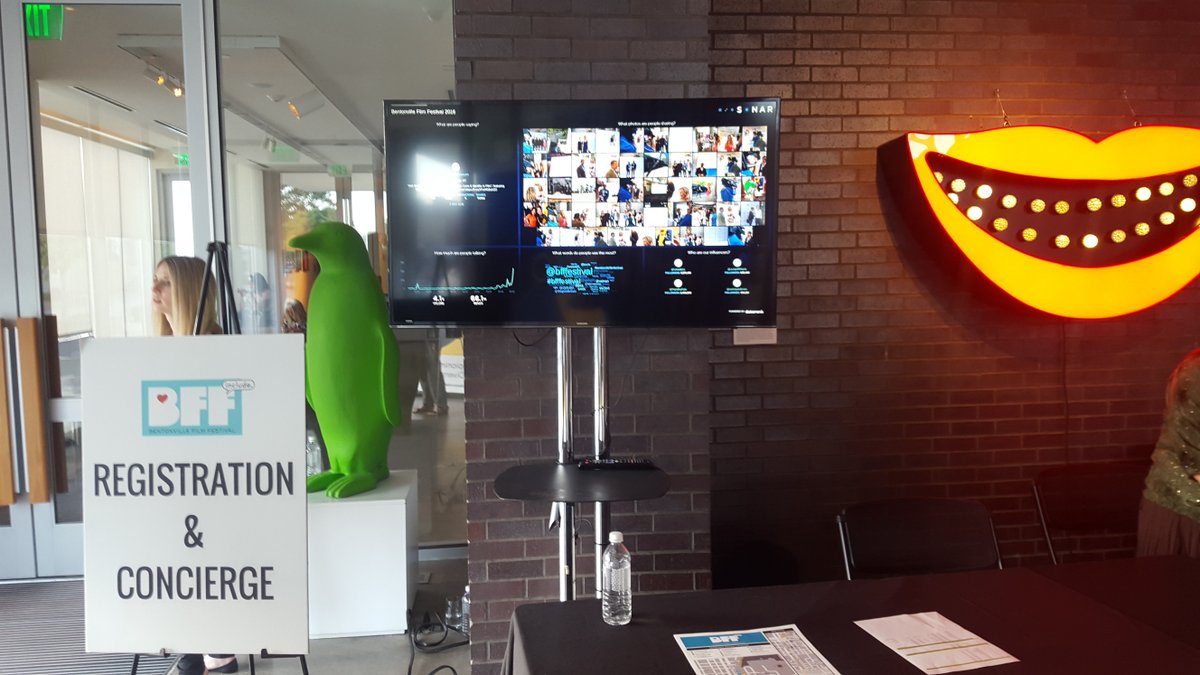 Who's attending the <a href="/BFFfestival/">Bentonville Film Festival</a> this week? Share your pics with the #BFFFestival hashtag to see it on Sonar!