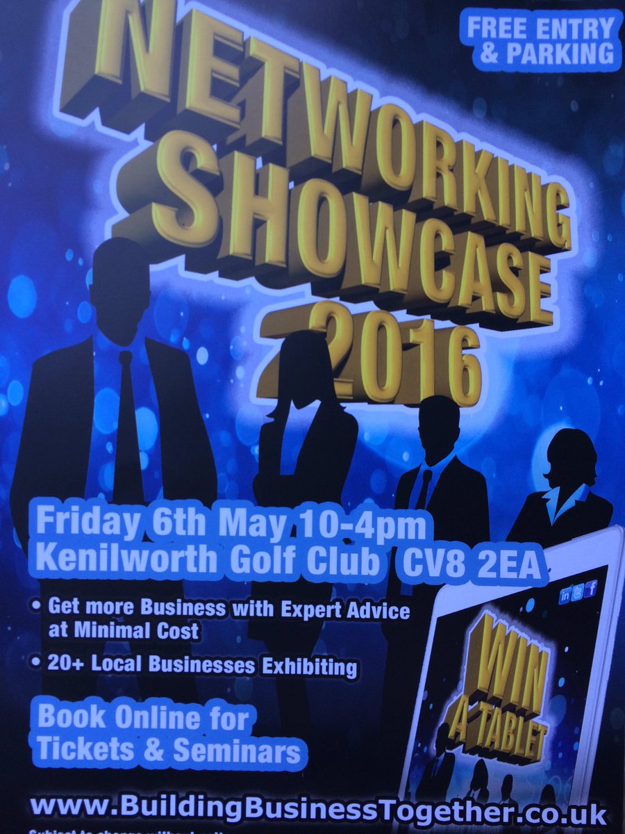 hartwellhr's tweet photo. And more networking and free seminars on Friday this week @LeamingtonHour #LeamingtonHour @BuildBiz2gethr https://t.co/oHfUKvdoIa