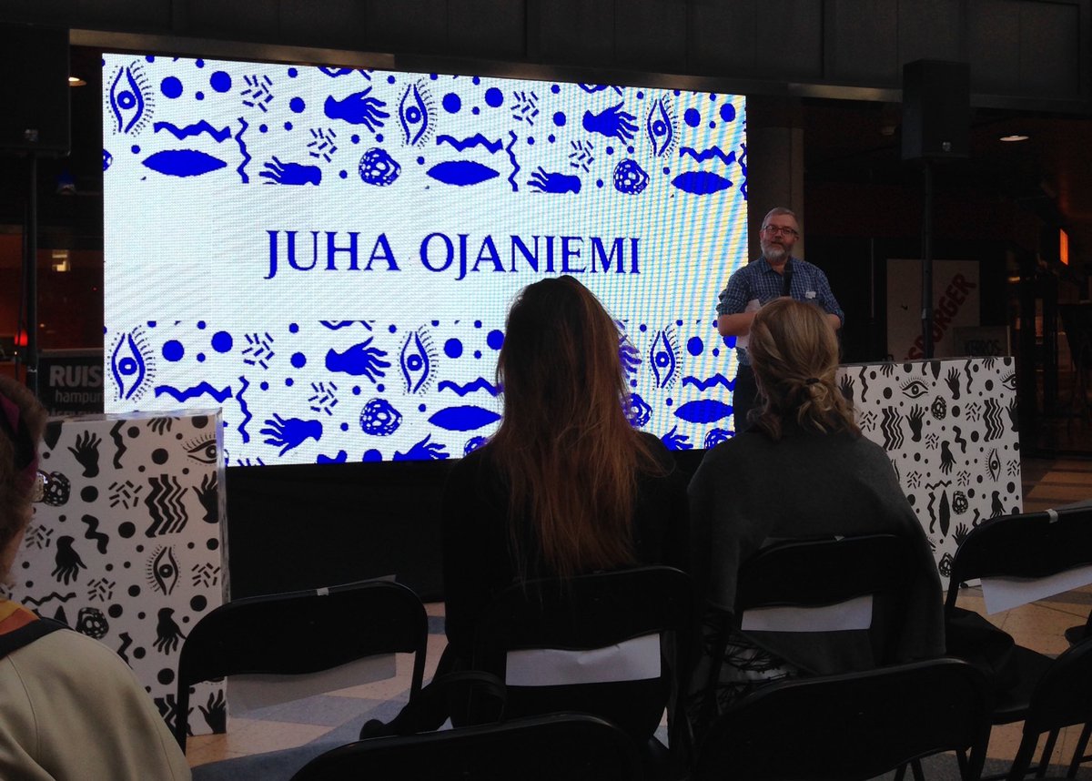 TurkuDesign's tweet image. Vuorossa Juha Ojaniemi Autismiliitosta kertomassa mm. esteettömästä osallisuudesta! #turkudesignfestival #tdf2016