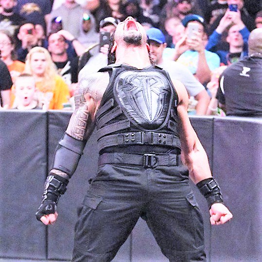 LeeshaNDessy's tweet photo. #Roman #WeGoWild #WhenUGoBeast #BecWeLuvYou @WWERomanReigns @romanreigns568 @WWE_Dean_Ambros @WWETHEUSOS https://t.co/edvlrVIiR3