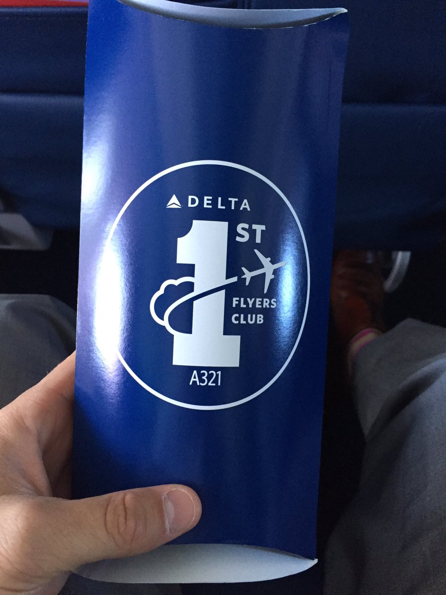 GoldboxATL's tweet photo. #Giveaway: Rare #Delta #FirstFlyersClub gift from inaugural #DeltA321st. Must Follow & RT by 5/6 2 be eligible 2 win https://t.co/i9UjnAlXjz