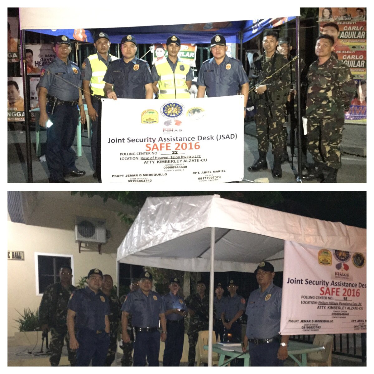 BaitSpd's tweet photo. Joint Security Asistance Desk will be here to help you and keep you safe this coming election https://t.co/3Ipznxq3hJ