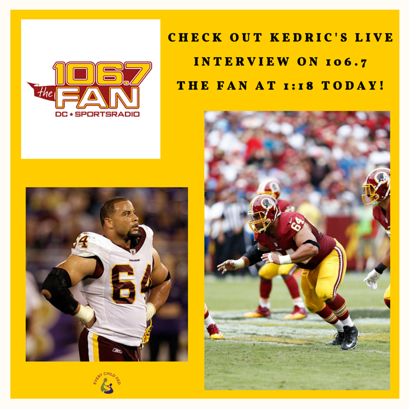 EveryChildFed's tweet photo. Don't forget to listen in on @Golston64 live interview on @1067theFan at 1:18! Listen online https://t.co/pHunOMzzmv https://t.co/qkOynUV95p