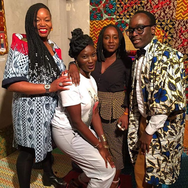 Delasebure's tweet photo. About yesterday at the launch of #africaba by @louboutinworld et @lamaisonrose... with Aissé founder of @afrikanist… https://t.co/XZr1u2mnlW
