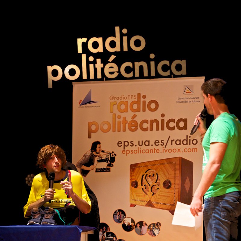 radiodelaUA's tweet photo. El gran Isma @Linkito93 comienza nueva etapa de técnico en Radio San Vicente ¡Mucha suerte compañero! https://t.co/0dYTyRjihc