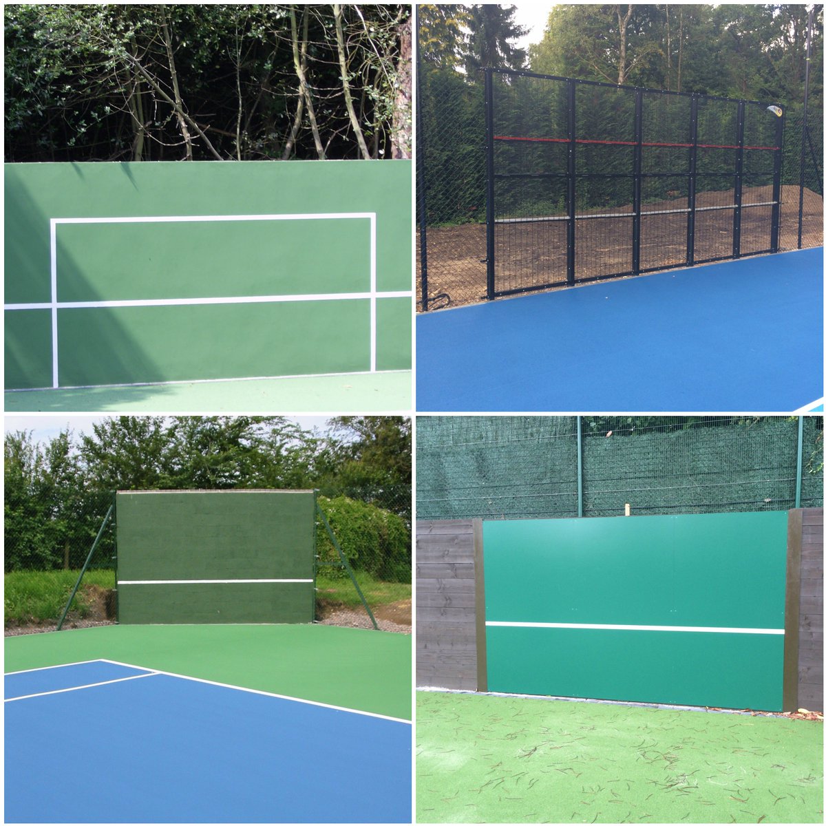 PSSurfaces's tweet photo. A few of our recent #tennis court practice wall installations #TennisCourt #PracticeWall #Sports https://t.co/JYFr2USMMG