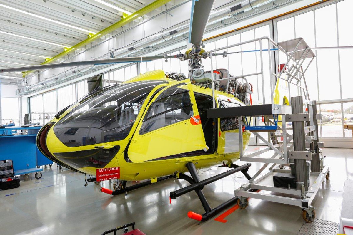 YorkshireAirAmb's tweet photo. IT'S COMING... #H145 #Visionofthefuture #YAA Our new helicopter is due to take to the skies later this year! https://t.co/eFW1n7DRXH