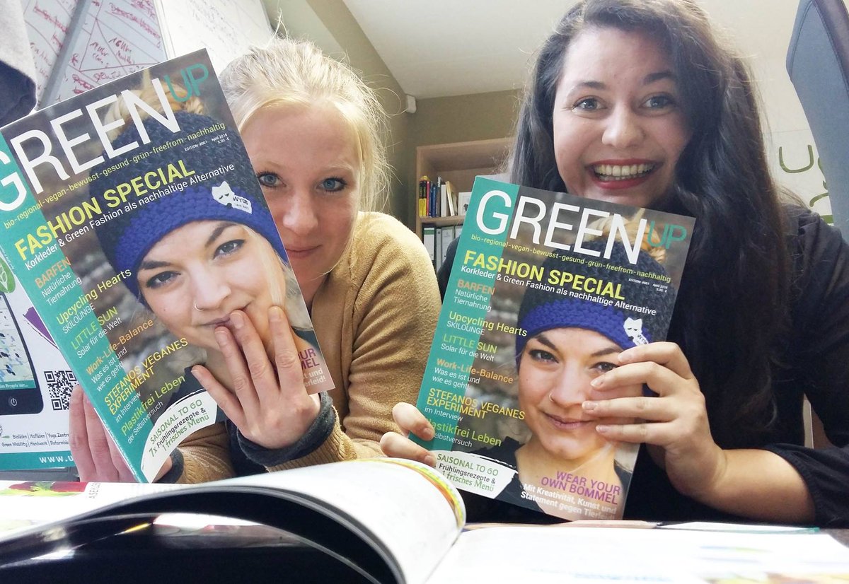 upyamagreen's tweet photo. Unser erstes eigenes #OnlyGreenMagazin ist da!
Ein großes Danke an alle #Sponsoringpartner und Interviewgäste! https://t.co/HtGHHlwBZl