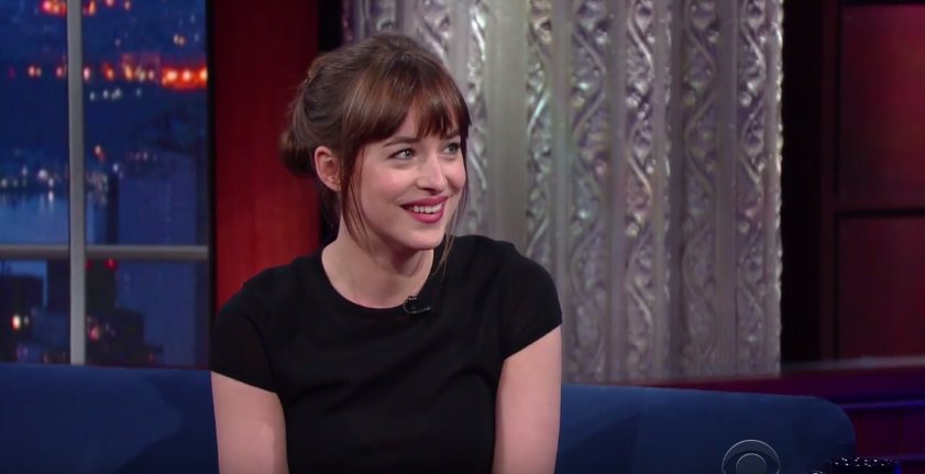 DakotaJLife's tweet photo. Full Video of Dakota on 'The Late Night with Stephen Colbert' show https://t.co/U1YBhNTq2W https://t.co/4fWuW4DOqh