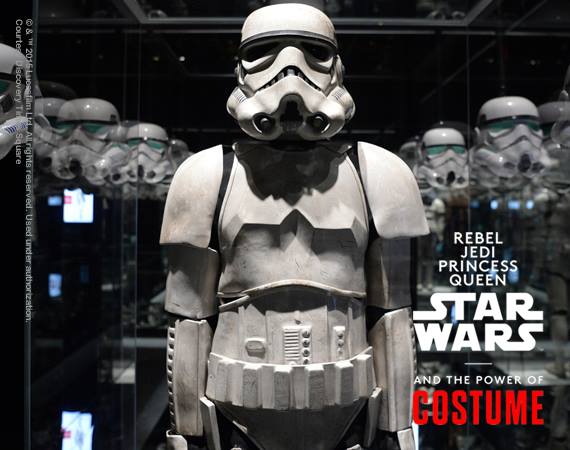 smithsonian's tweet image. The Force is strong with our @sitesExhibits #StarWarsCostumes exhibition powerofcostume.si.edu #MayThe4thBeWithYou