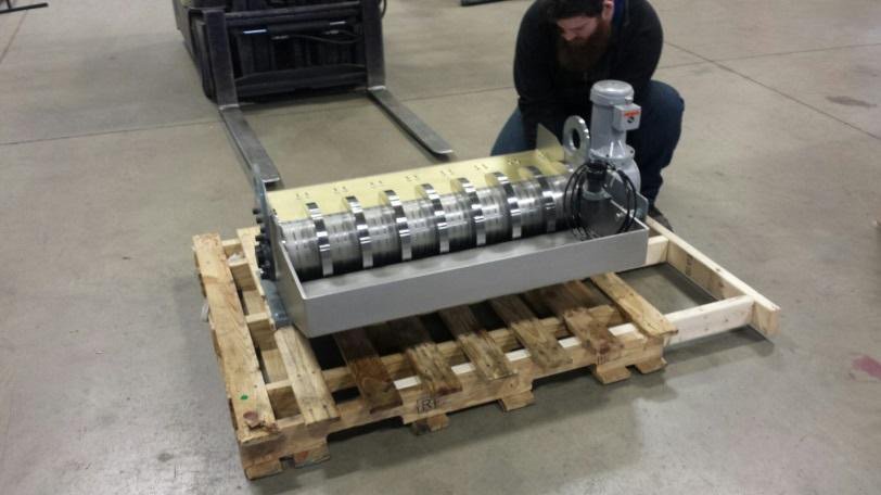 FlowProInc's tweet image. Preparing another Magnetic Filter for delivery. This unit will remove slag from quench tanks at a Steel Mill.