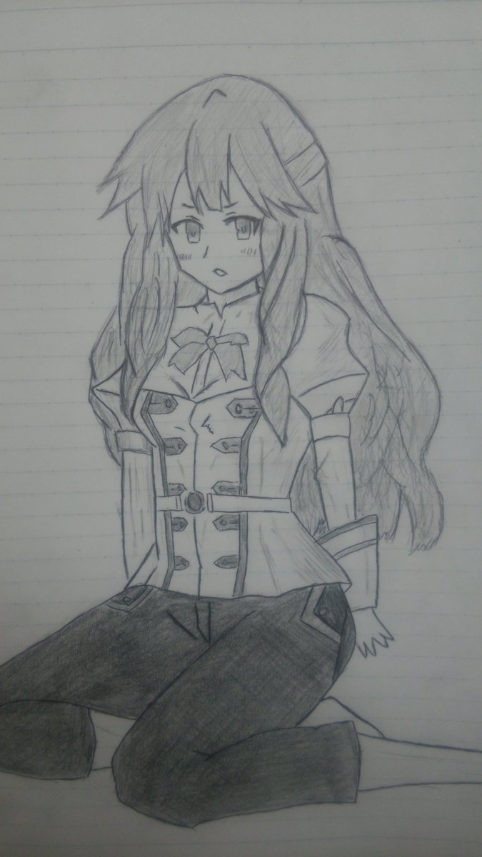 ぐち おえかき V Twitter Fate Apocrypha 黒のアーチャーのマスター フィオレ フォルヴェッジ ユグドミレニア 描いてみました フィオレちゃん超かわいい Apoみたことない人は是非みていただきたい おすすめですよ