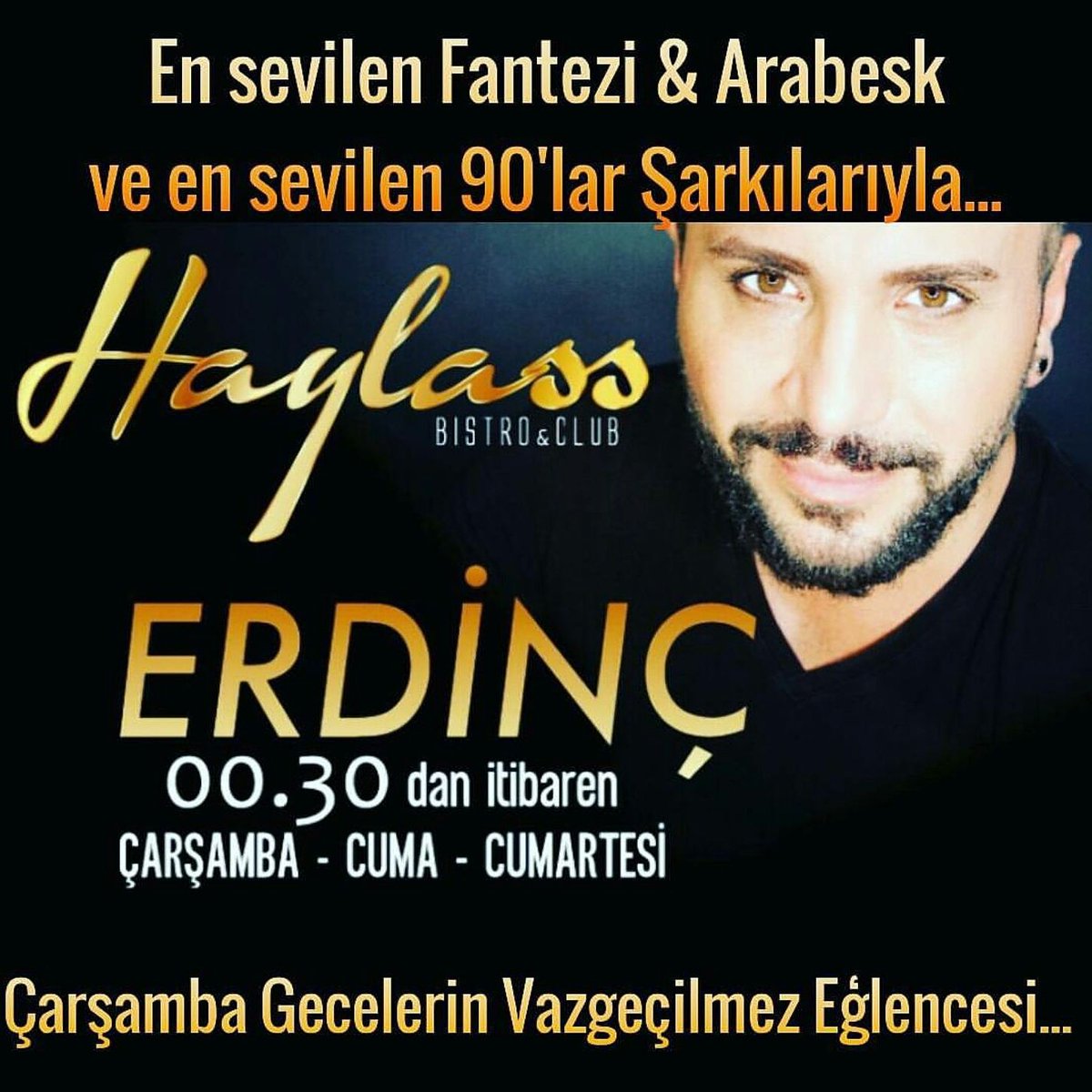 Çarşamba Gecelerinin Vazgeçilmez Eğlencesine Bekleriz...
Antalya Haylass Club
05301004412