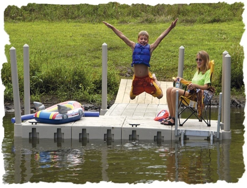 modulardocks's tweet image. Жизнь на воде с модульными пластиковыми понтонами MASTERDOCK? Это реально!