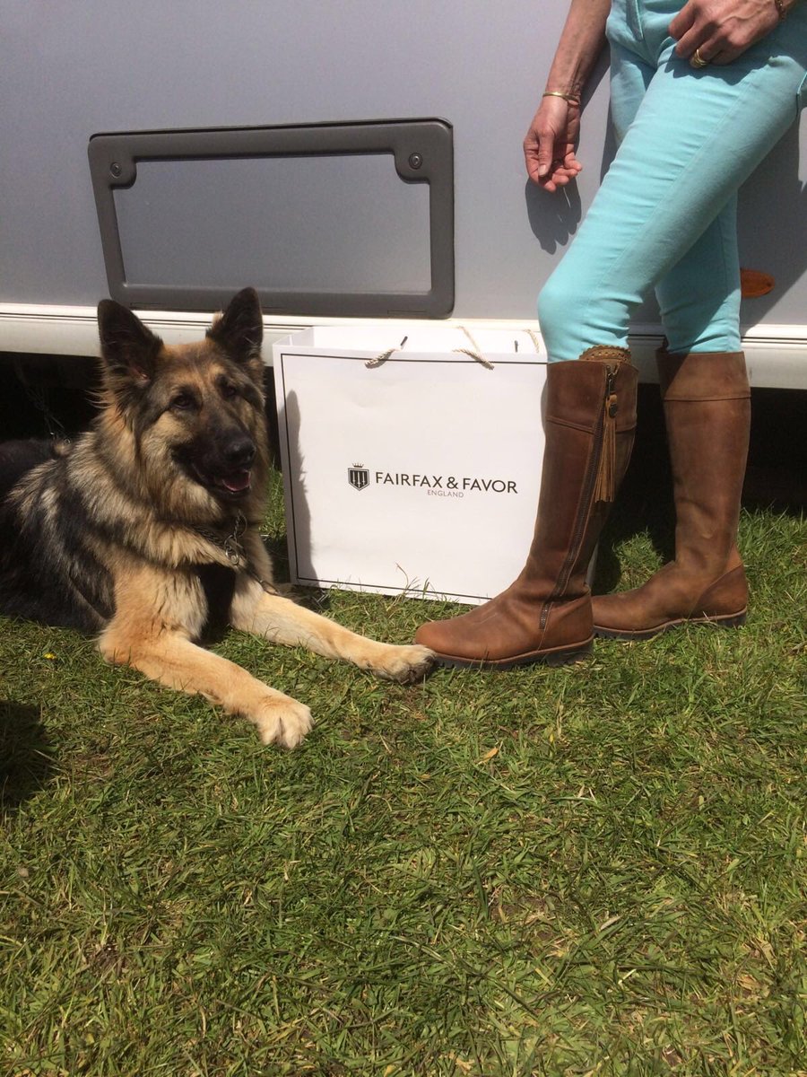 Thank you <a href="/FairfaxFavor/">FAIRFAX & FAVOR</a> for my beautiful waterproof boots - sorry to hijack <a href="/HorsesInSport/">Horses In Sport</a> but don't have an account