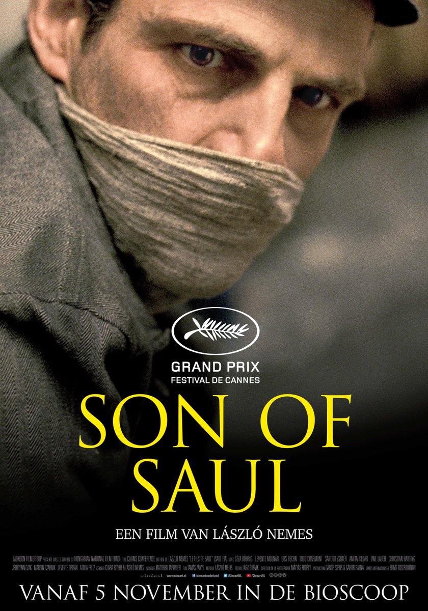 Vanavond om 20.45 uur: Son of Saul, beklemmende film over een joodse man in concentratiekamp #veenendaal #4mei