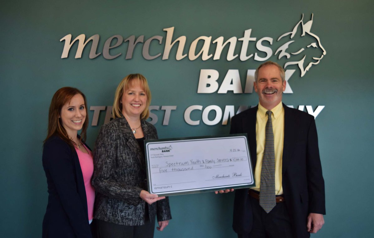 SpectrumVT's tweet photo. Special thanks to our friends at #MerchantsBank for helping our youth, &amp; thanks to @vermontbiz for the story! #BTV https://t.co/xx0vds9wsY
