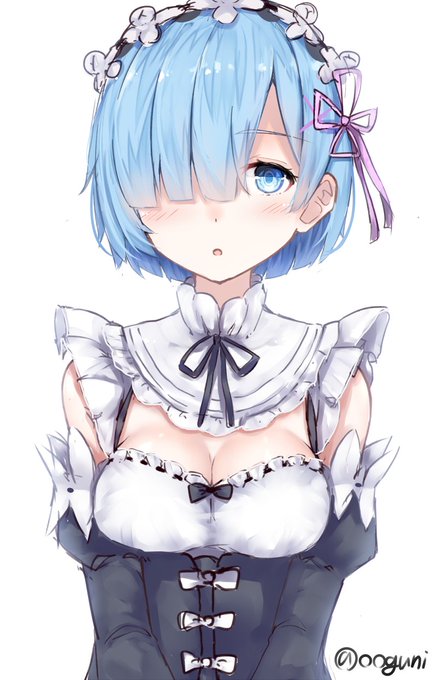 リゼロのレムちゃんらくがき 