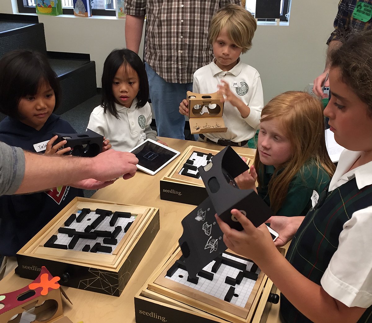 FastCompany's tweet photo. VR meets glitter glue: the future of children's play? https://t.co/Tx1UAFPl7C https://t.co/ZdUZD2F2Ir