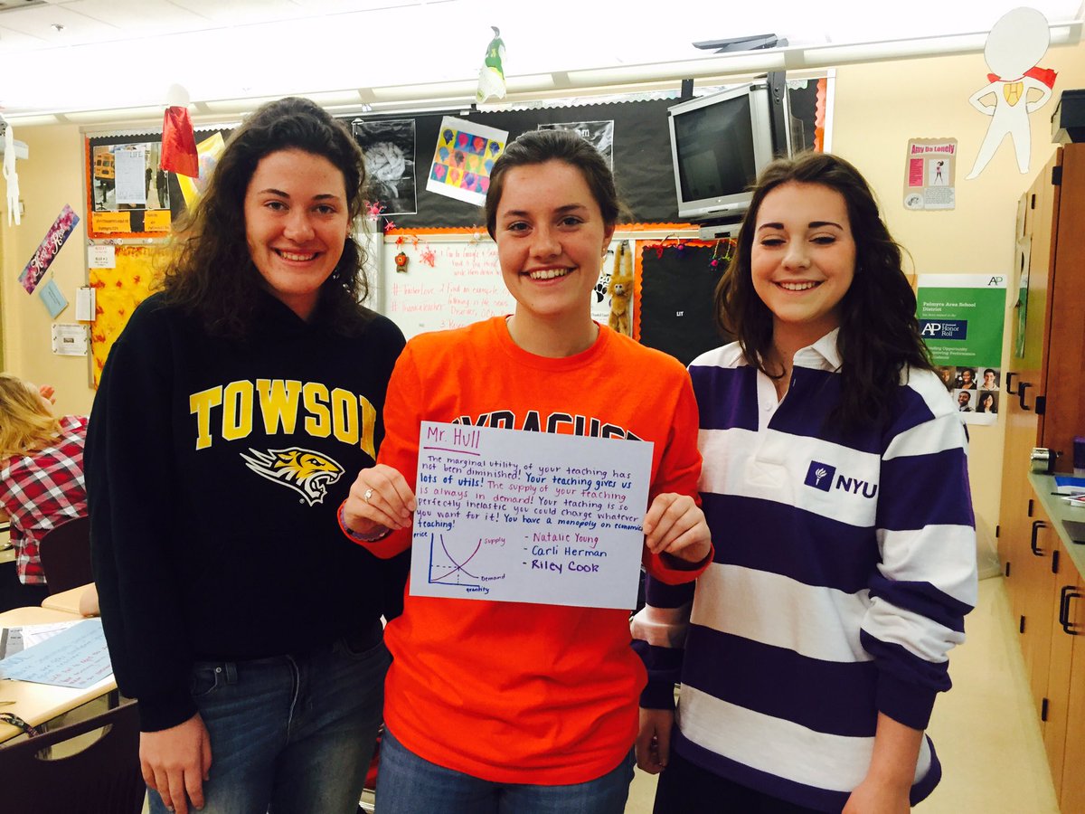 MrsHollenbach's tweet photo. Hull has a monopoly on Econ at PHS! @_mr_hull_ #ThankATeacher #TeacherLove #NBCThanksTs @PalmyraSchools https://t.co/Ts2yUsTSoQ