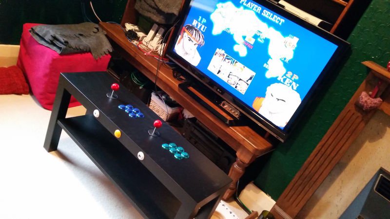 LilianaSuleiman's tweet photo. Build This Two-Player #ArcadeTable from a #RaspberryPi and IKEA Parts https://t.co/Mgt0oAHJDs https://t.co/3SHIAHVzM7