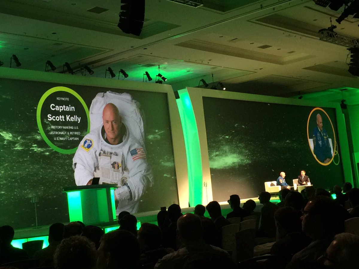 intermedia's tweet photo. Listening to @StationCDRKelly on stage. Amazing Life story.#Qonnections https://t.co/uGpURxhS3i
