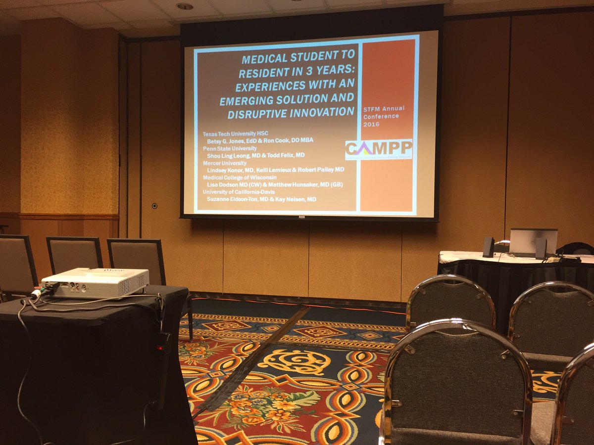 betsygjones's tweet photo. Plenty of room down front for the #STFM16 session on 3-year pathways to #FutureOfFM #ttuhscFMAT +MCW, PSU, MUSM, UCD https://t.co/W3WFmkLbIN