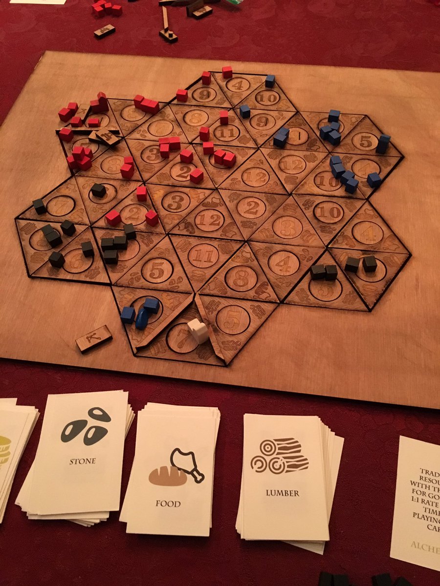 AssailantGame's tweet photo. Play tested the newest board last night. Exciting things are afoot. https://t.co/kOb9shKT6d