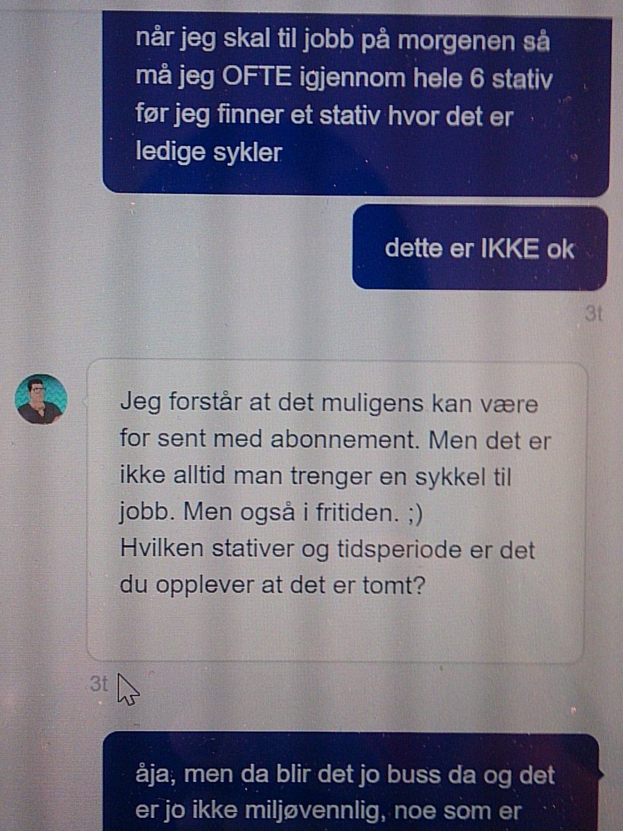 Håper <a href="/Ruter/">Ruter</a> stiller opp med nok busser nå som <a href="/oslobysykkel/">Oslo Bysykkel</a> mener man ikke trenger å sykle til jobben. <a href="/Partiet/">Miljøpartiet De Grønne (MDG)</a>